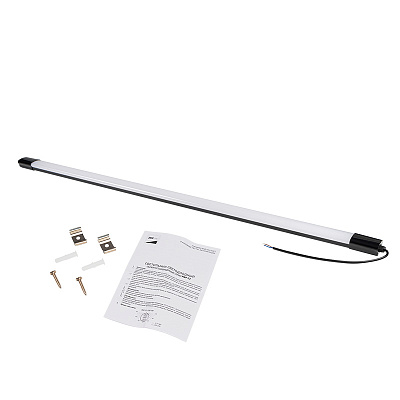 Светильник светодиодный пылевлагозащищенный PWP-C2 1200 40w 6500K BLACK IP65